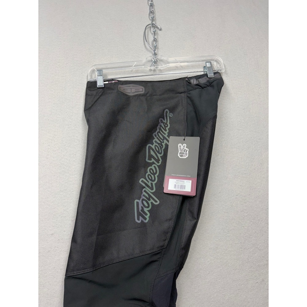 Troy Lee Designs GP Pant Womens 04 Black Mono Motocross Racing MTB Gear L74 - Picture 2 of 12